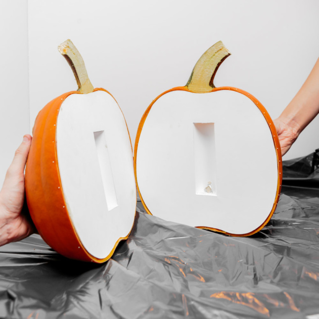 P.R.O – Peterson Rich Office effectively turned their pumpkin into a bunker.