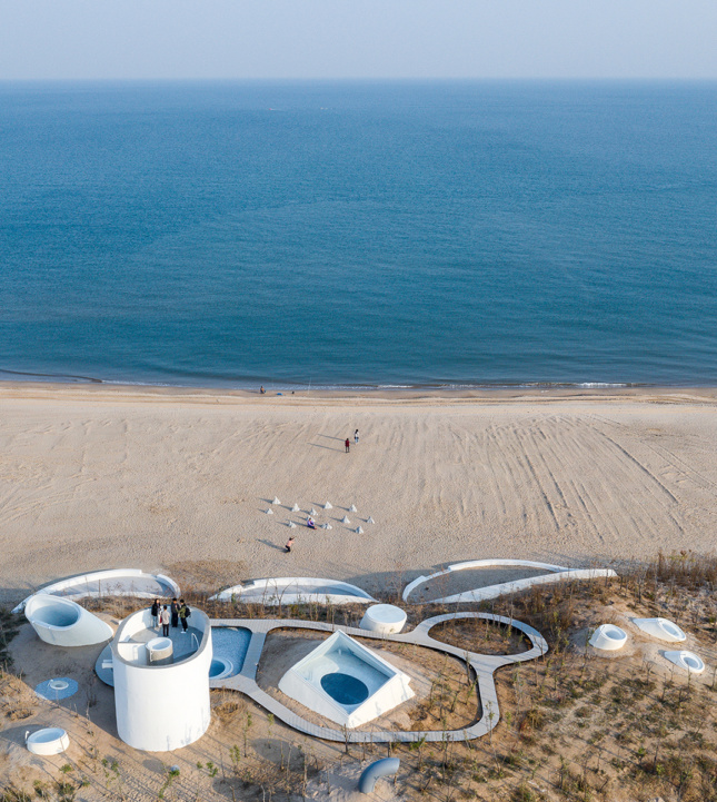 Photo of the UCCA Dune Art Museum by Open Architecture
