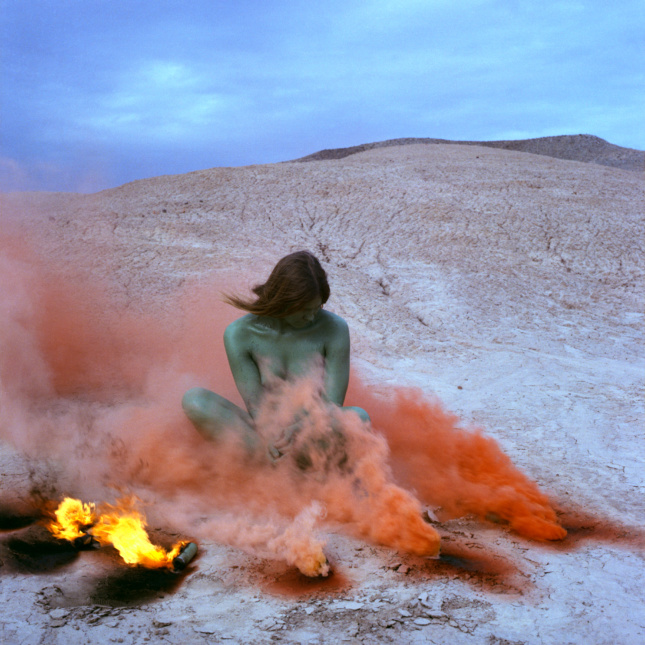 Photo of Atmospheres by Judy Chicago
