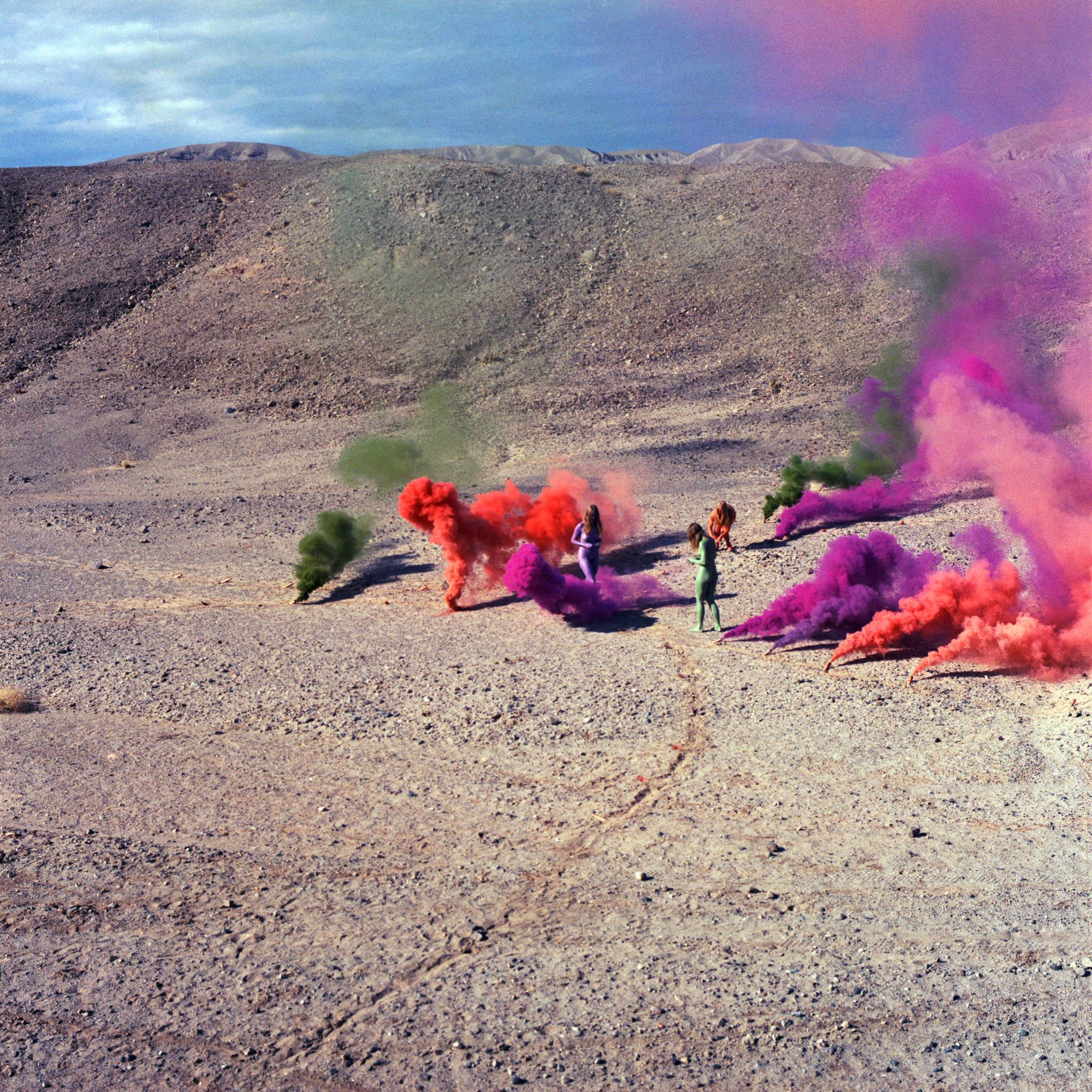 Photo of Smoke Bodies by Judy Chicago