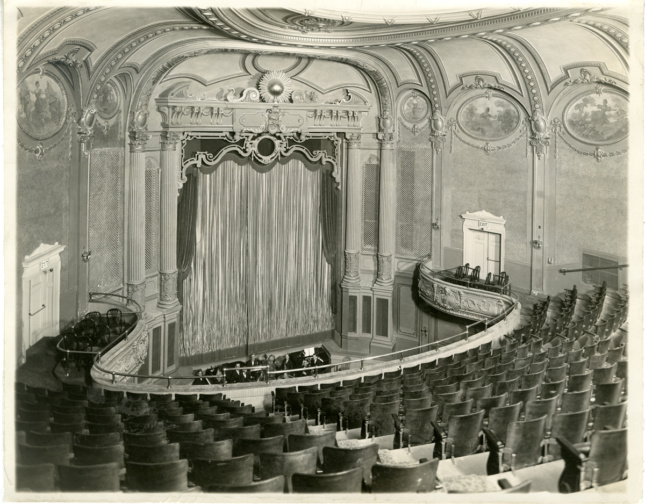 Parkway Auditorium c. 1926 (Courtesy Theatre Historical Society of America)