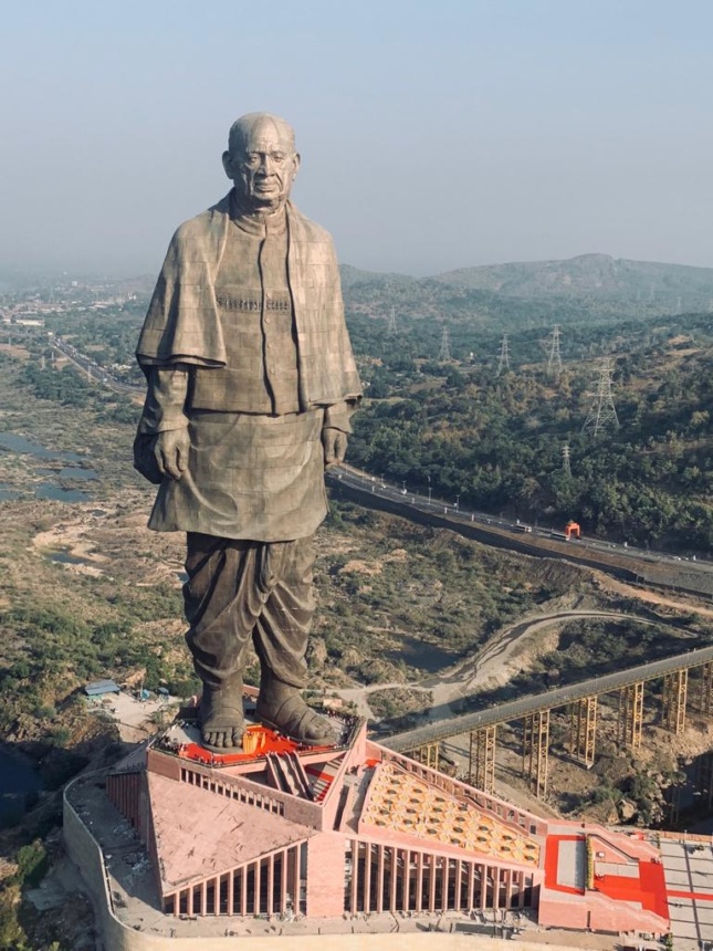 Photo of the Statue of Unity