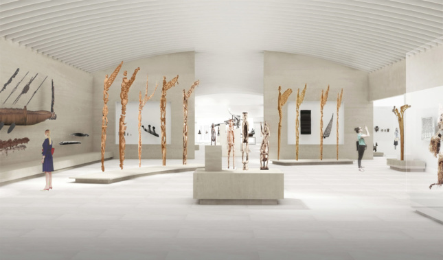 Indigenous art will be put front and center in the new galleries, and organized in a much cleaner manner.