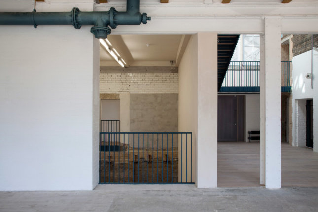 Photo of the interior of the Goldsmiths Centre for Contemporary Art designed by Assemble