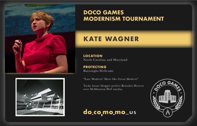 Image of Kate Wagner's role in the Doco Games