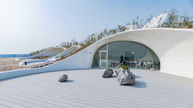 Photo of the UCCA Dune Art Museum by Open Architecture