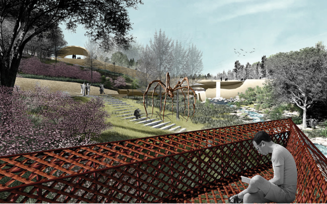2018 Best of Design Awards winner for Unbuilt - Landscape - Greers Ferry Water Garden
