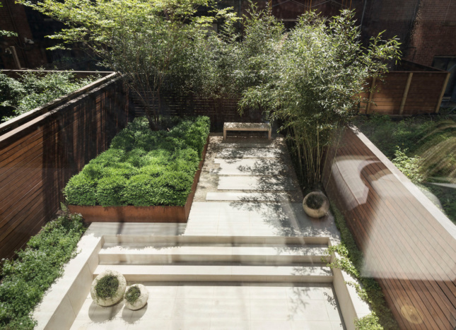 Photo of Greenwich Village Townhouse Garden by XS Space