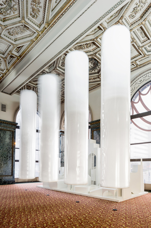 Floating Columns of 5 meters by MAIO Architects (Courtesy MAIO, Barcelona)