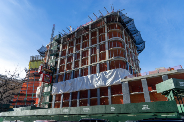 Construction photo of 515 West 18th Street
