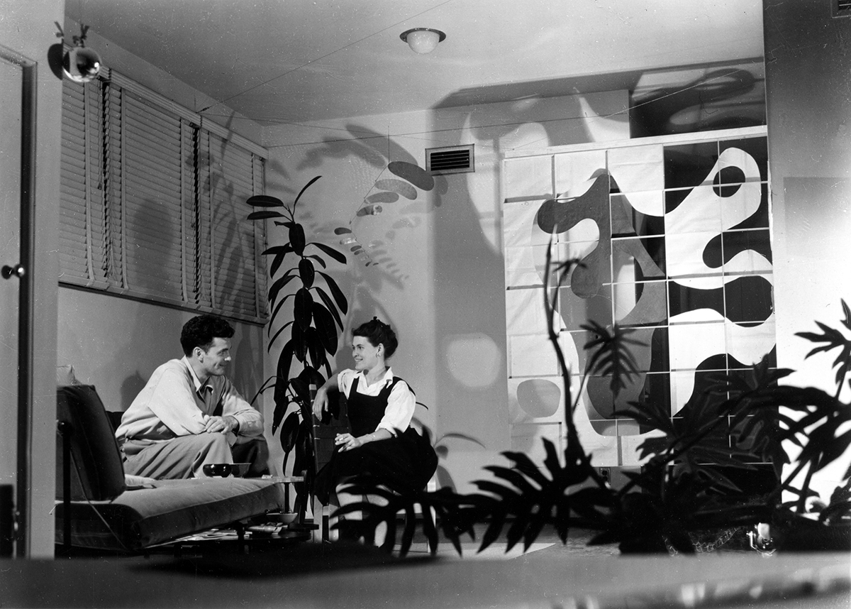 Photo of Ray and Charles Eames