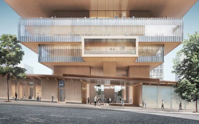 Rendering of the Vancouver Art Gallery