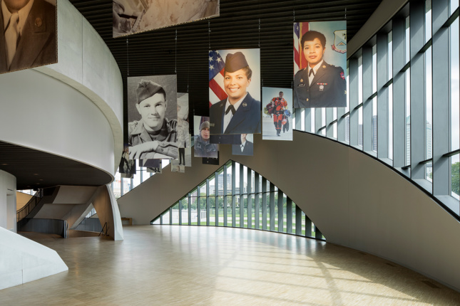 Photo of the National Veterans Memorial and Museum interior