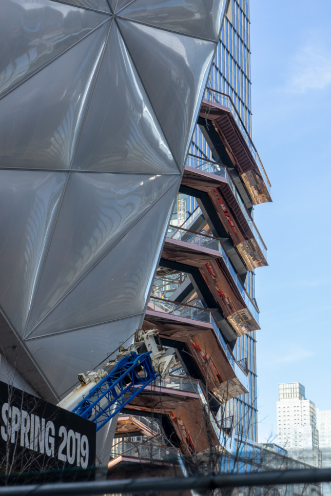 Photo of a the Vessel and the Shed in Hudson Yards