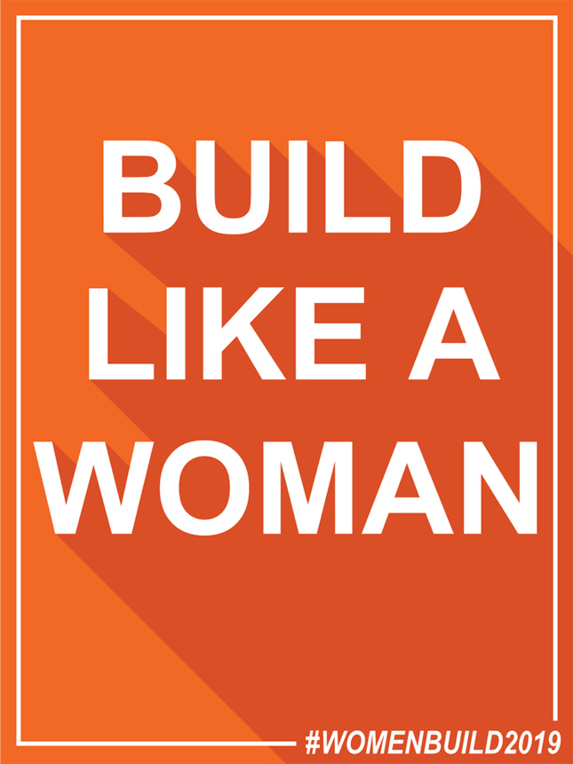 Women Build poster by CANNONDESIGN