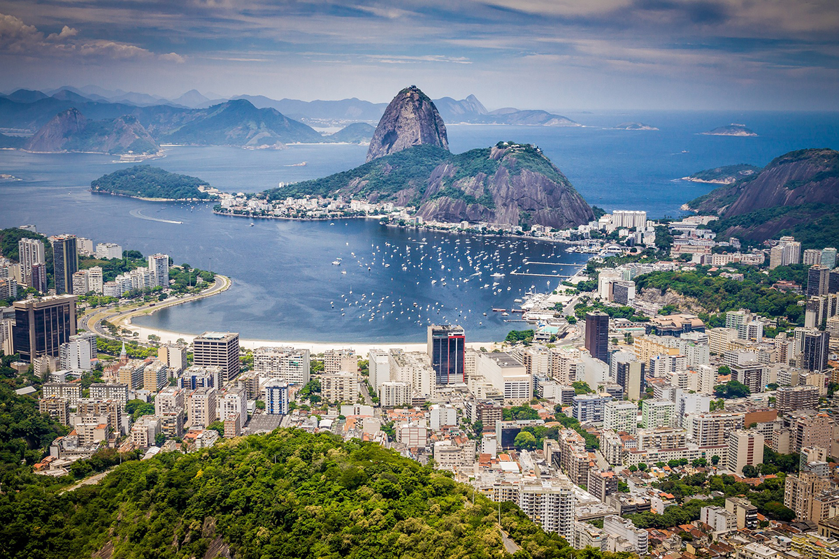 Rio de Janeiro aerial photo via Pixabay