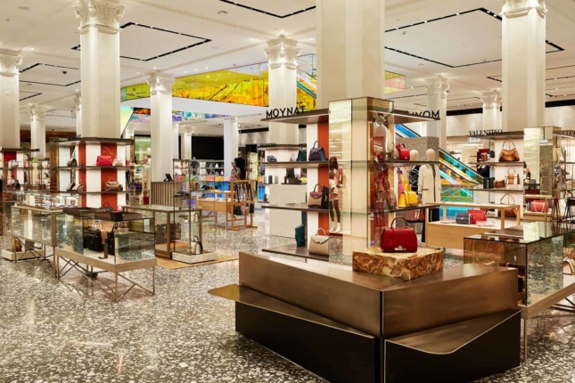 Photo of a department store interior