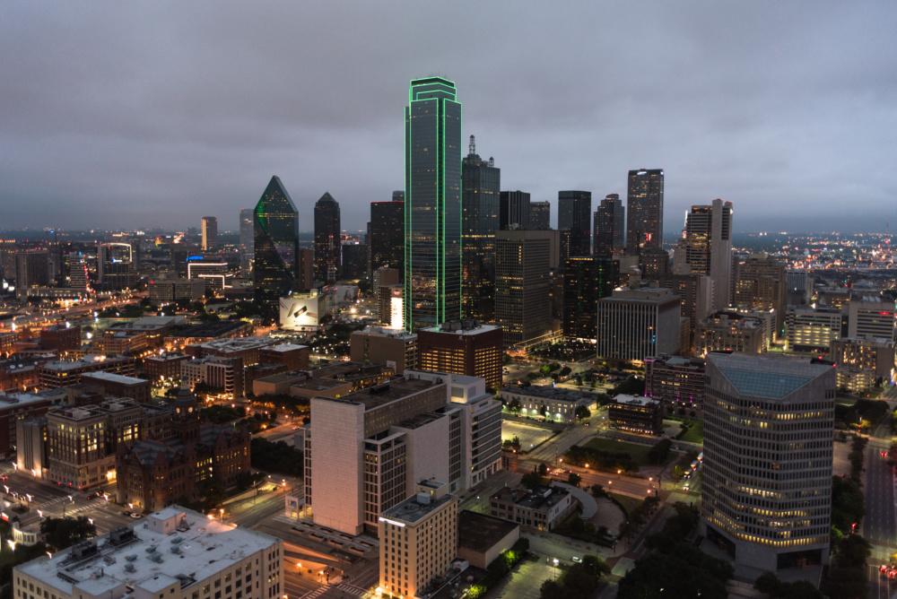 Photo of the Dallas skyline