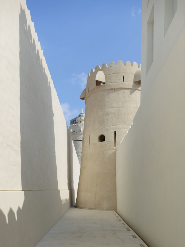 The walls of Qasr Al Hosn