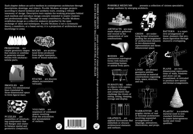 Black and white front and back book covers