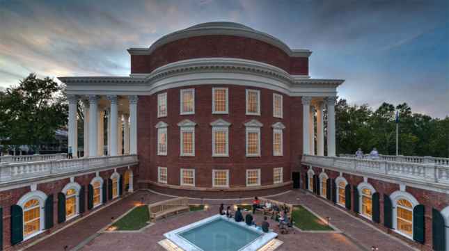 Rotunda restoration University of Virginia