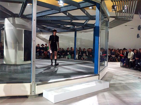 Photo of a structure on a catwalk 