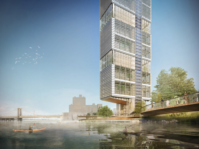 A speculative project by Little for the Brooklyn Navy Yard
