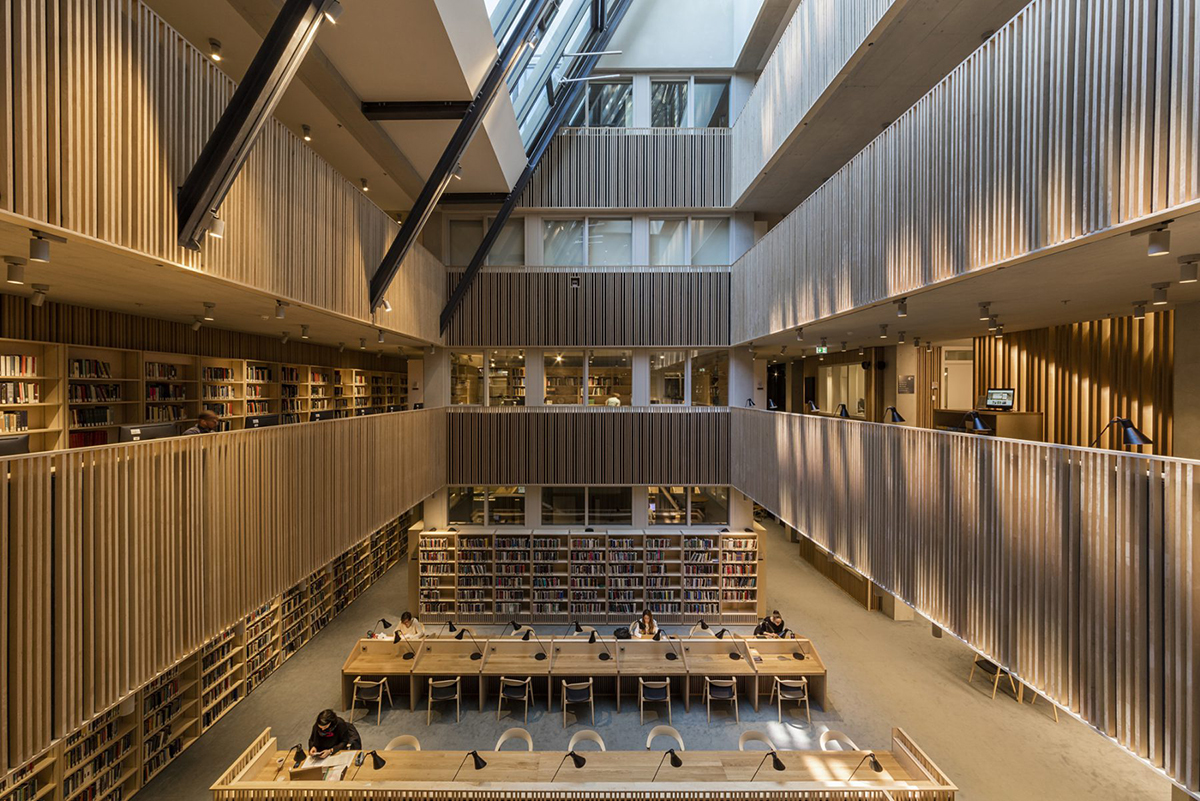 Central European University library by O'Donnell + Tuomey