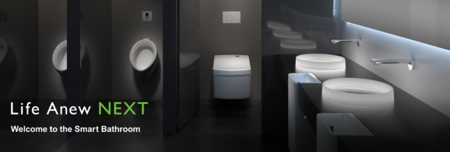Life Anew NEXT smart connected bathroom products TOTO