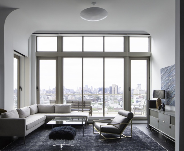 Photo of high-rise apartment interior