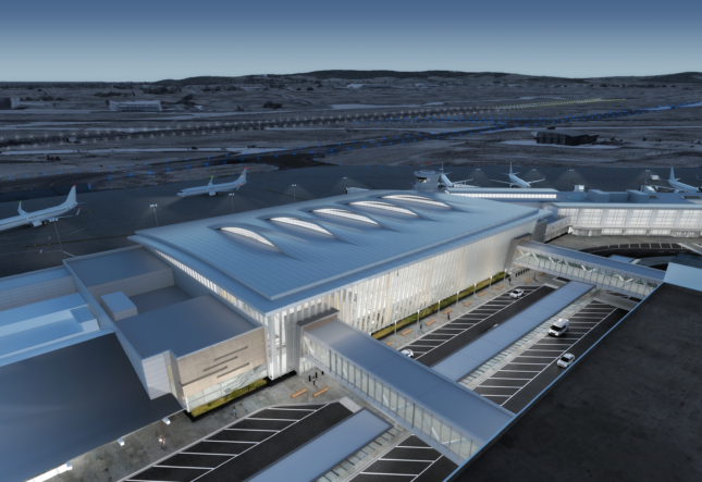 Rendering of Spokane International Airport