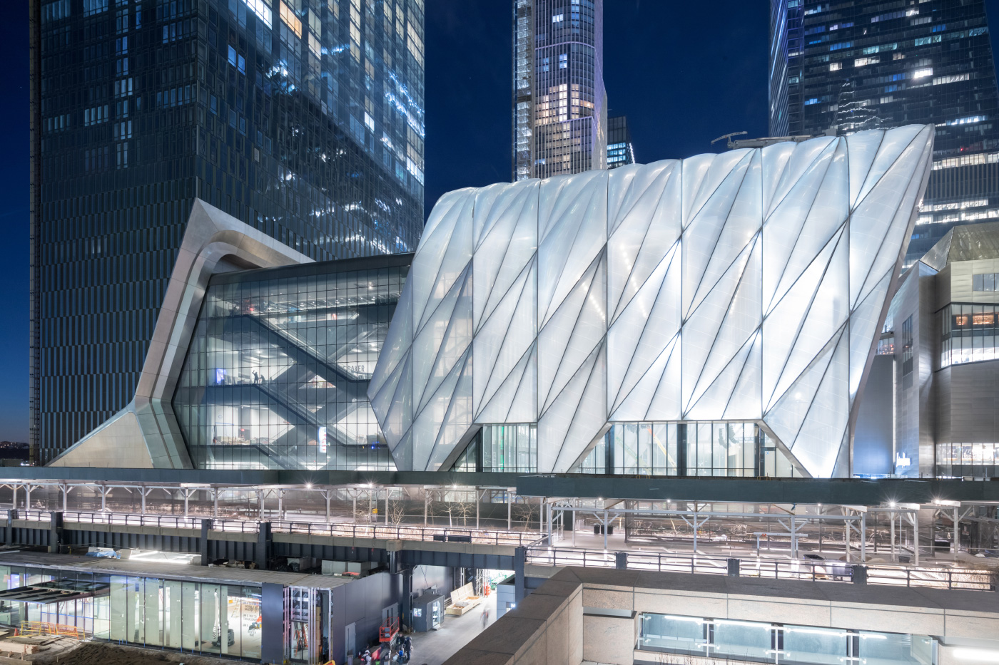 Photo of the Shed, designed by Rockwell Group and Diller Scofidio + Renfro