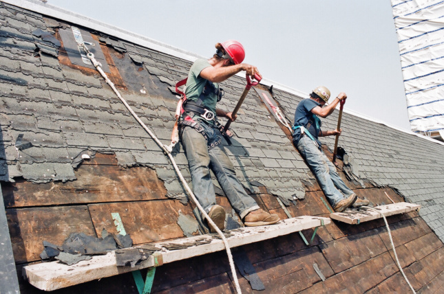Image of roof restoration