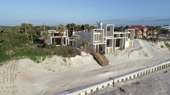A house in Florida designed by Paul Rudolph.