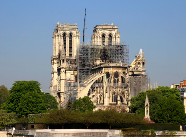 construction work at notre dame