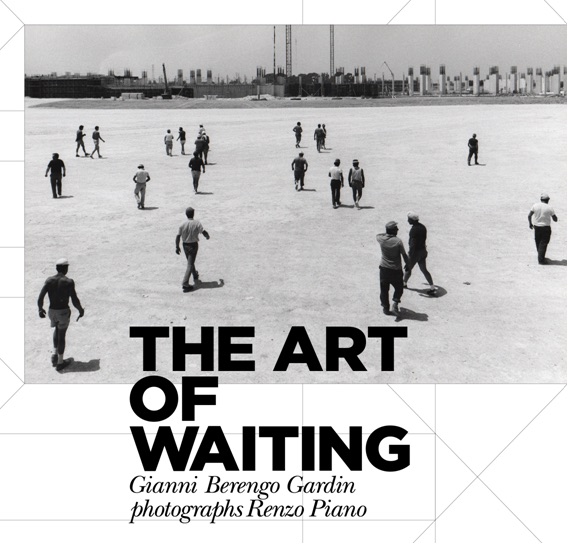 Poster that says: Gianni Berengo Gardin, The Art of Waiting