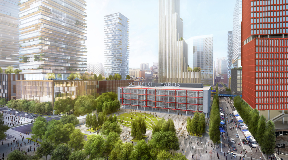 The Schuylkill Yards are a multi-acre redevelopment located in West Philadelphia