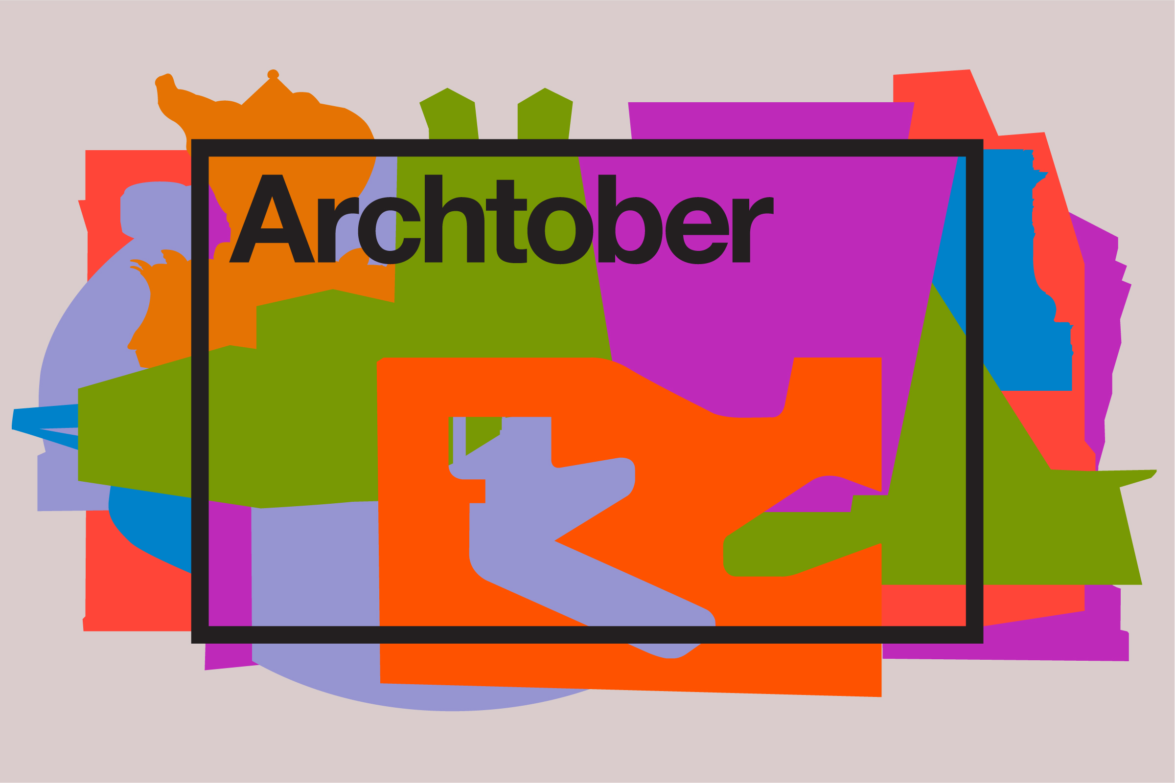 A sign that says Archtober