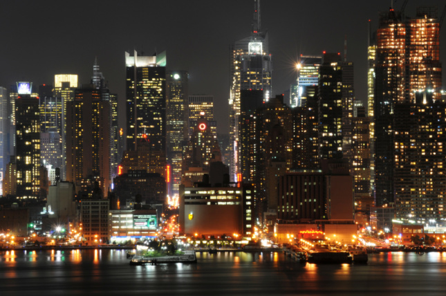 Midtown Manhattan skyline, which hosted Climate Week