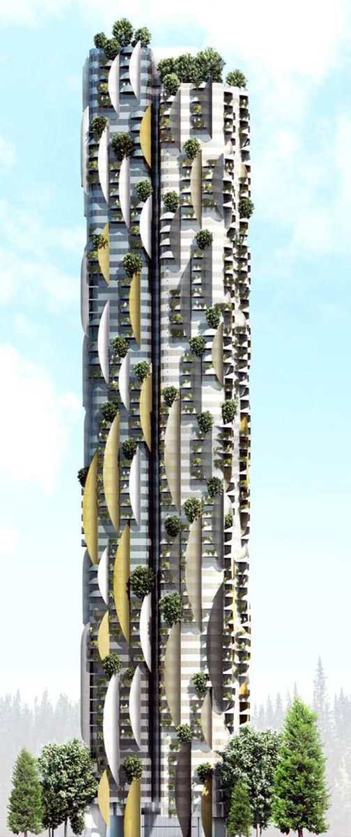 Rendering of proposed tower