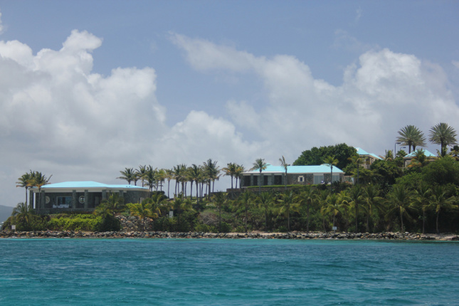 Image of house on an island