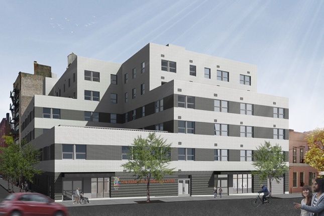 a rendering of a new medical facility in the bronx