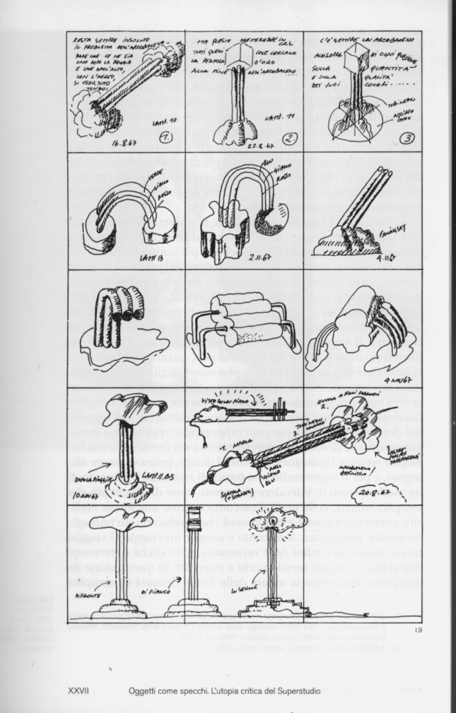 Drawings of different lamp configurations