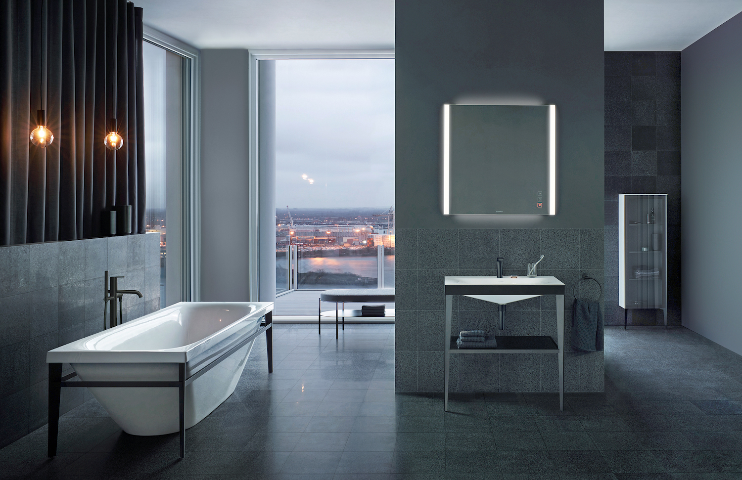 Connected technologies bring luxurious features to the bathroom.