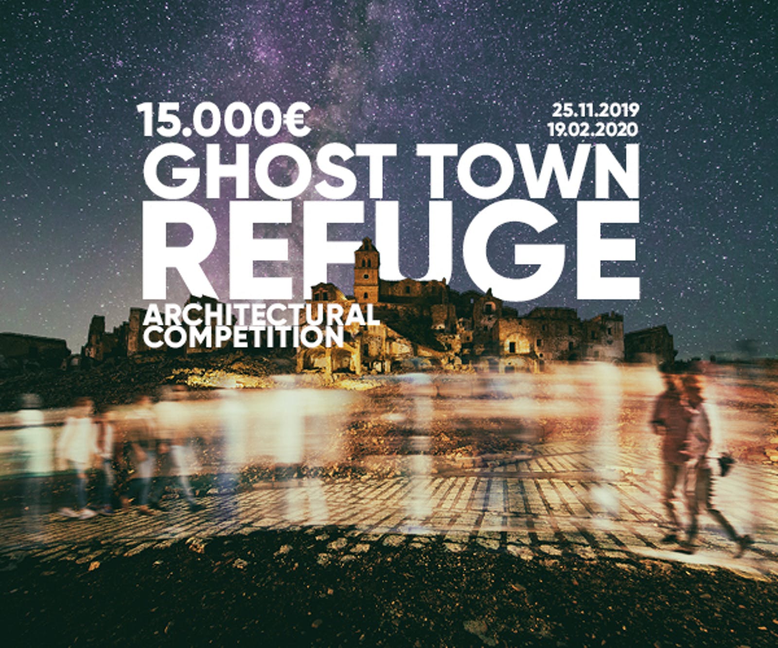 Ghost Town Refuge Competition poster