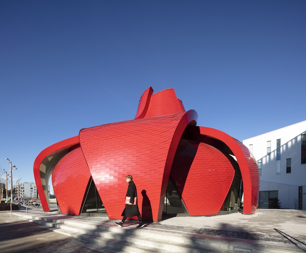 Exterior image of the Great Northern Way Pavilion