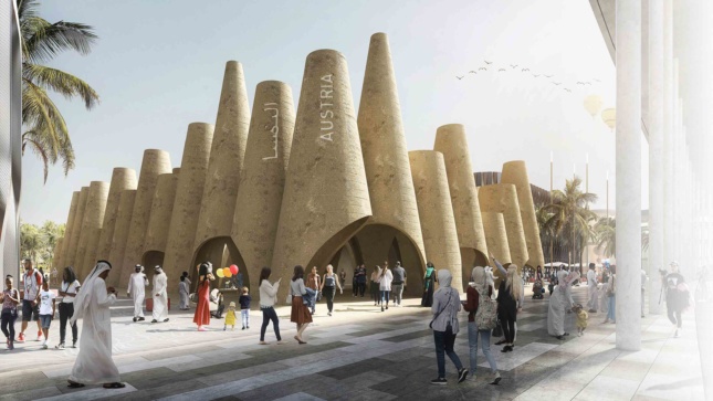 For Expo 2020, Austria will present these earthen cones