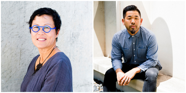 Portraits of Doris Sung (left) and Alvin Huang (right), the newest leaders at USC