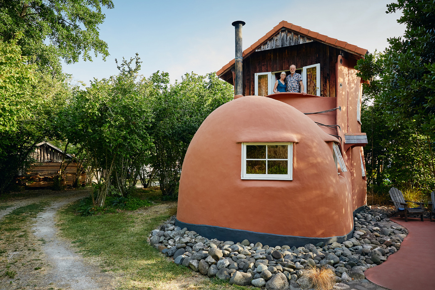 a house shaped like a boot, for AIrbnb