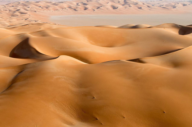 photo of sand dunes in the desert